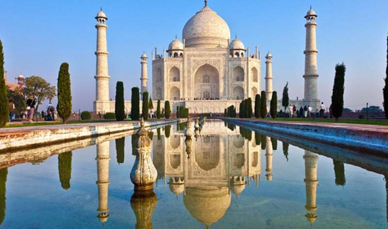 Uma das 7 maravilhas do mundo moderno - Taj Mahal